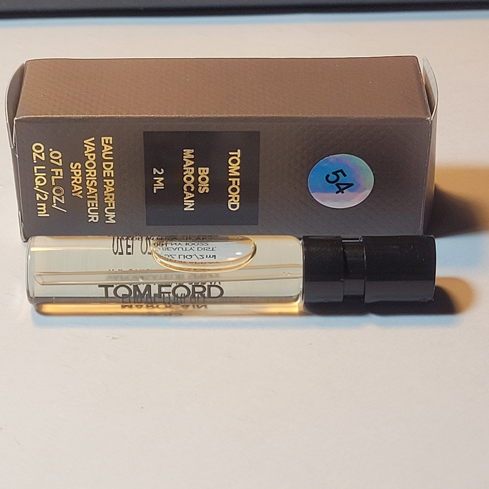 Tom Ford Bois Marocain Eau de Parfum 2ml with Black Cap